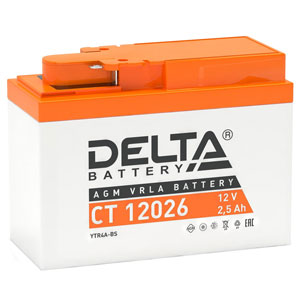  () DELTA AGM CT12026 YTR4A-BS Slim Honda (115x50x86)  CT 12026