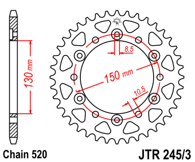 JT   JTR245/3.42 JTR245/3.42